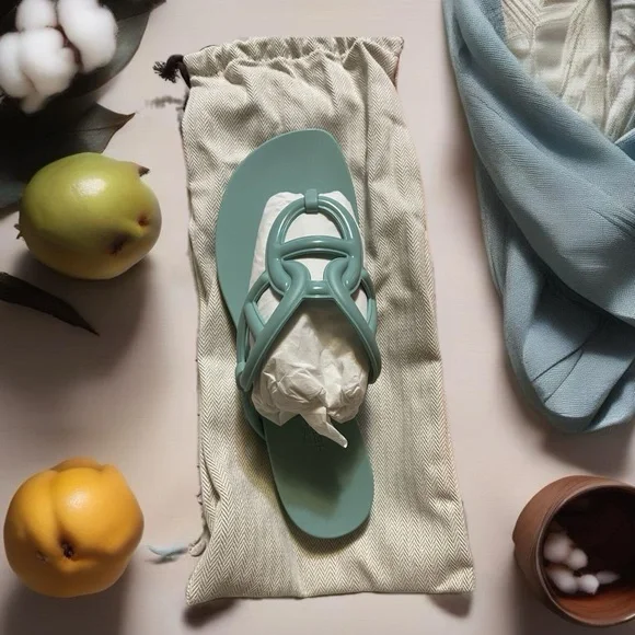 Authentic Hermes Egerie Chaîne d'Ancre Insignia Slides Size 36EU Brand New - Picture 5 of 7